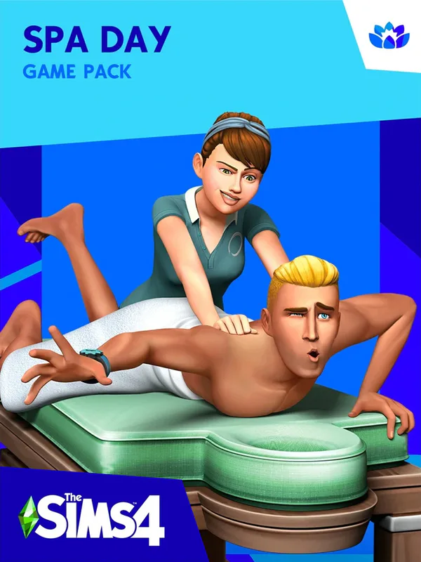 The Sims 4: Spa Day cover artwork