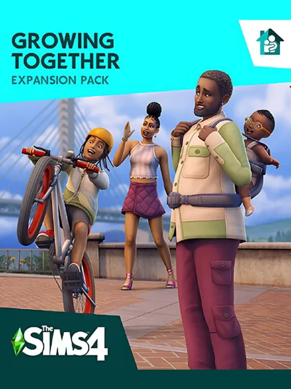 The Sims 4: Growing Together cover artwork