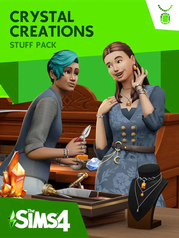 The Sims 4: Crystal Creations cover artwork