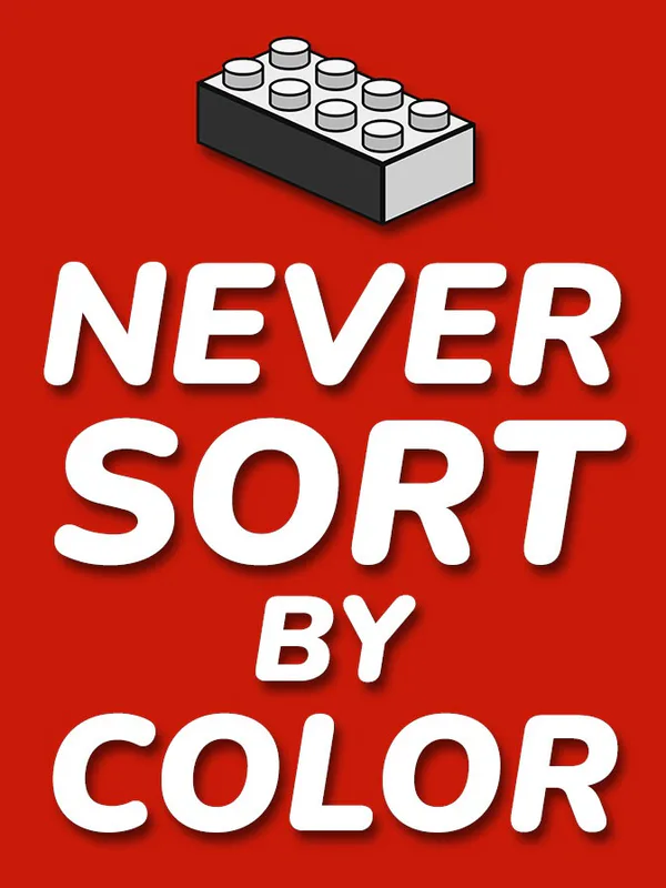 Never Sort By Color cover artwork