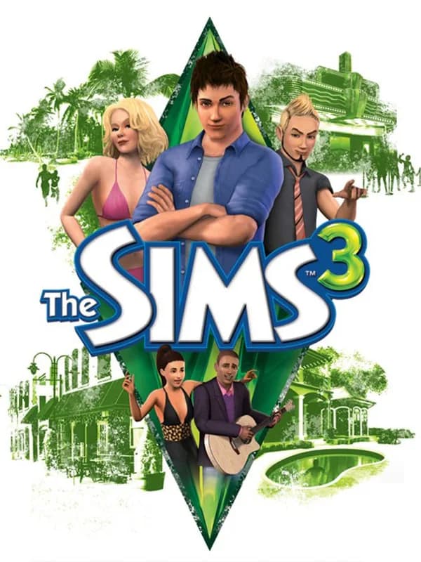 The Sims 3 (Wii) cover artwork