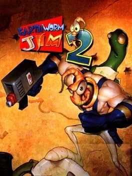 Earthworm Jim 2 cover artwork