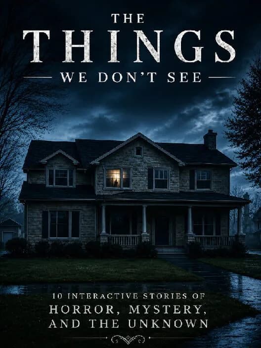 The Things We Don't See: 10 Interactive Stories of Horror, Mystery, and the Unknown cover artwork