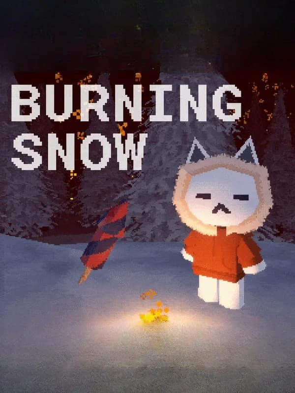 Burning Snow cover artwork