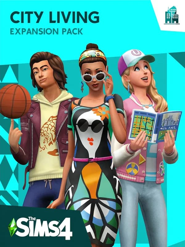 The Sims 4: City Living cover artwork