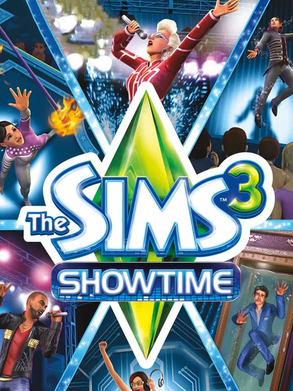 The Sims 3: Showtime cover artwork