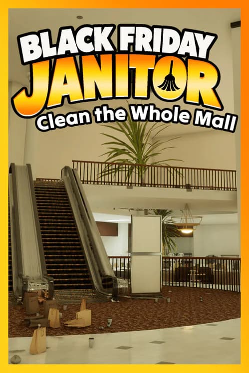 Black Friday Janitor: Clean the Whole Mall cover artwork