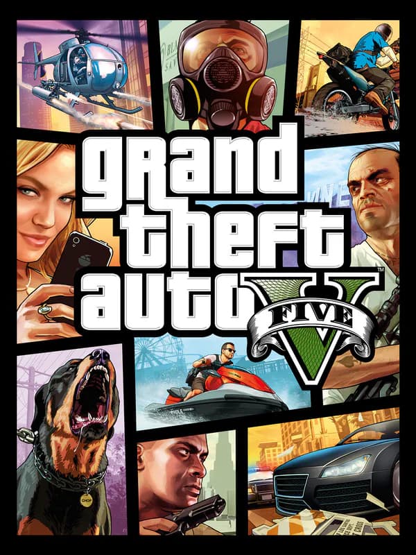 Grand Theft Auto V cover artwork