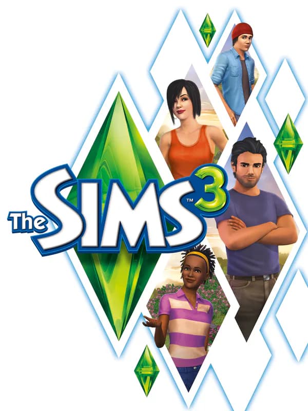 The Sims 3 (Nintendo 3DS) cover artwork