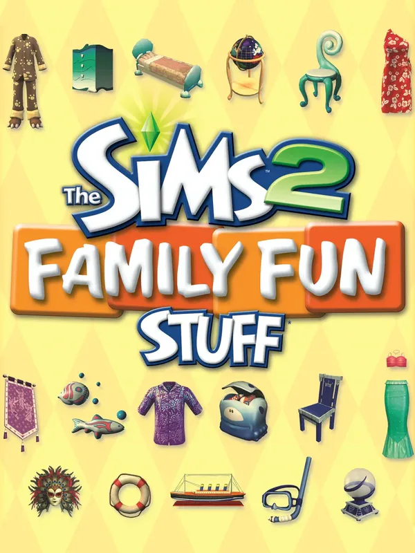 The Sims 2: Family Fun Stuff cover artwork