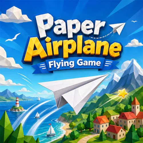 Paper Airplane Flying Game cover artwork