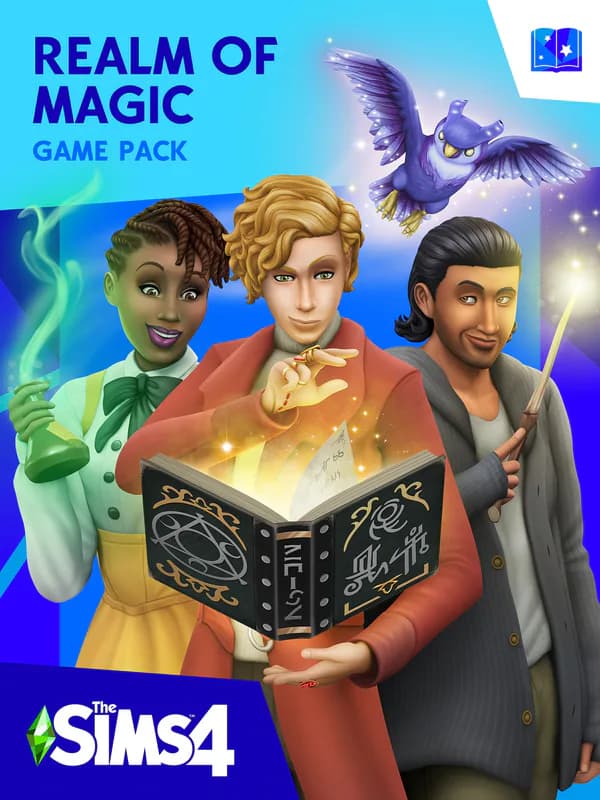 The Sims 4: Realm of Magic cover artwork