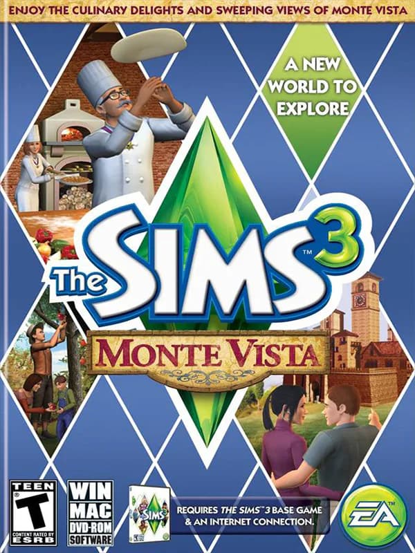 The Sims 3: Monte Vista cover artwork