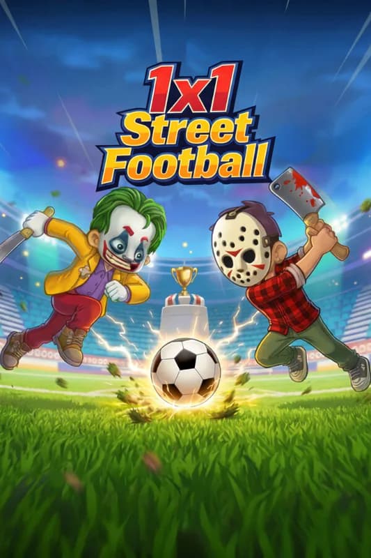 1x1 Street Football: mini soccer PvP cover artwork