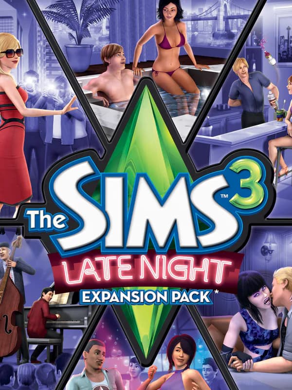 The Sims 3: Late Night cover artwork