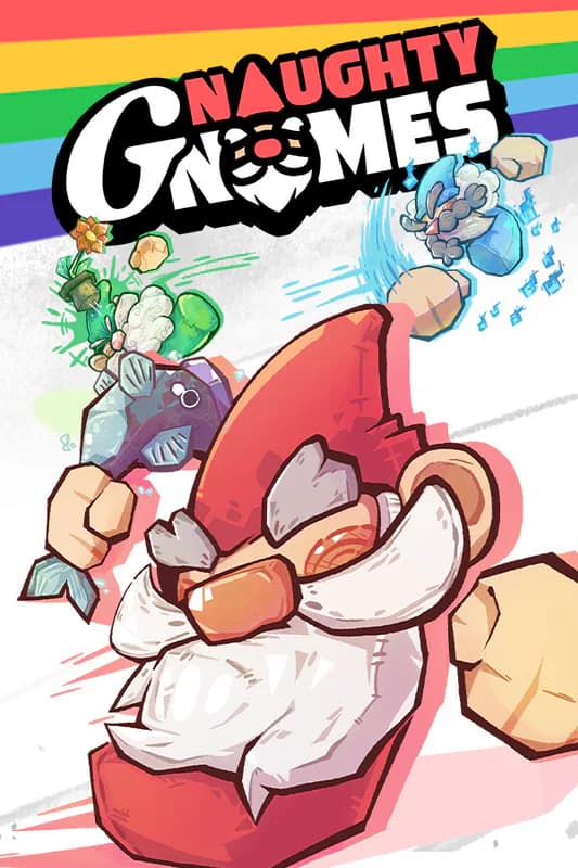 Gnaughty Gnomes cover artwork