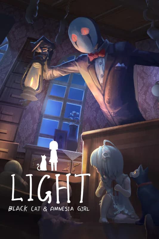 LIGHT: Black Cat & Amnesia Girl cover artwork