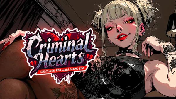 Criminal Hearts: Obsession Bad Girls Dating Sim cover artwork
