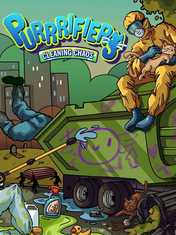 Purrrifiers: Cleaning Chaos cover artwork