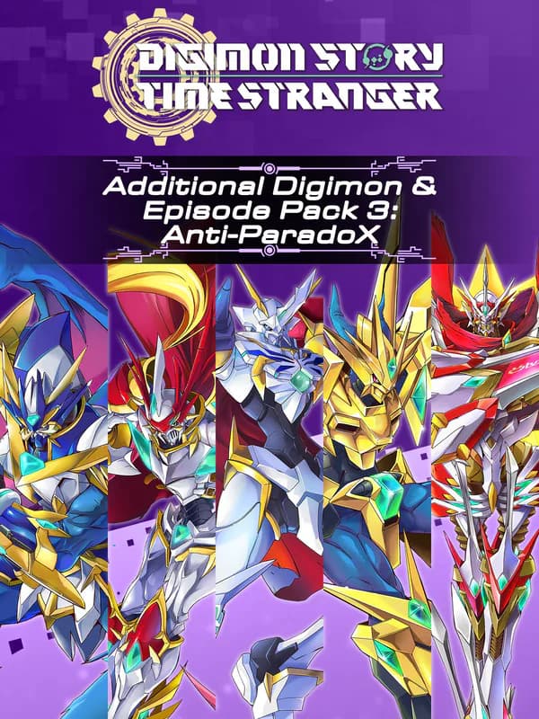 Digimon Story: Time Stranger - Additional Digimon & Episode Pack 3: Anti-ParadoX cover artwork