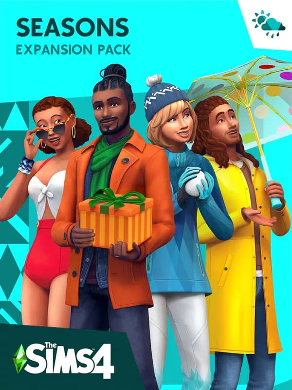 The Sims 4: Seasons cover artwork