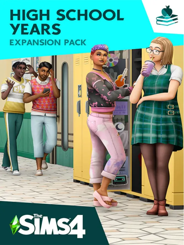 The Sims 4: High School Years cover artwork