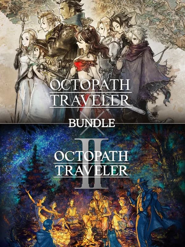 Octopath Traveler + Octopath Traveler II Bundle cover artwork