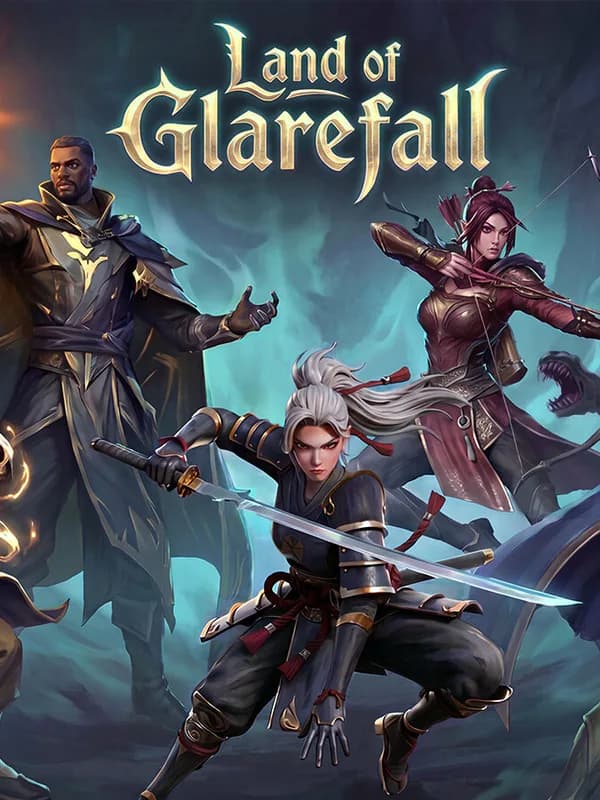Land of Glarefall cover artwork