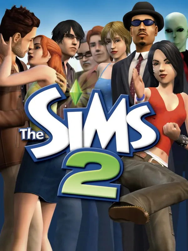 The Sims 2 cover artwork