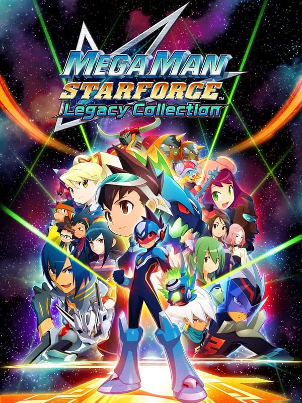 Mega Man Star Force Legacy Collection cover artwork