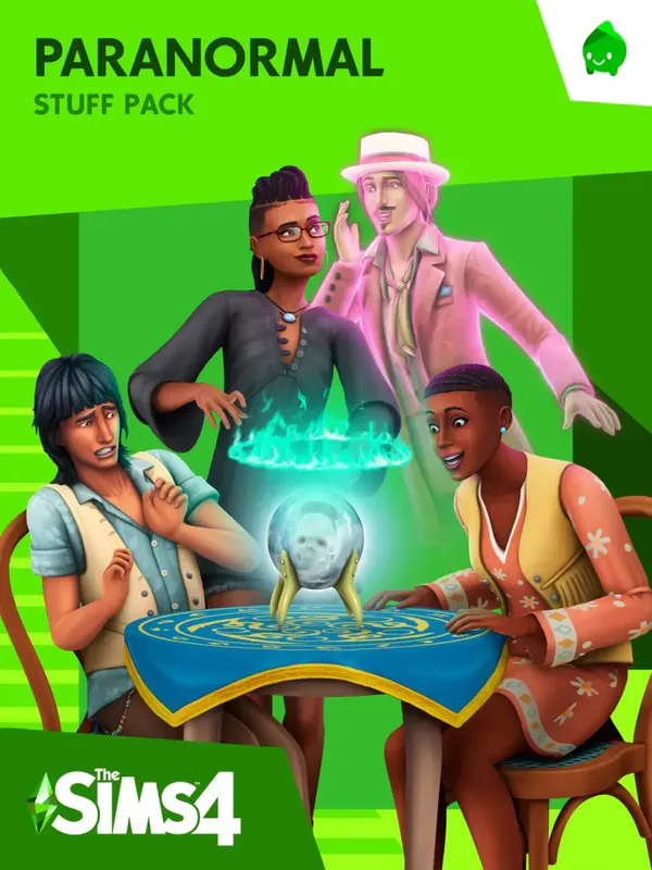 The Sims 4: Paranormal Stuff cover artwork