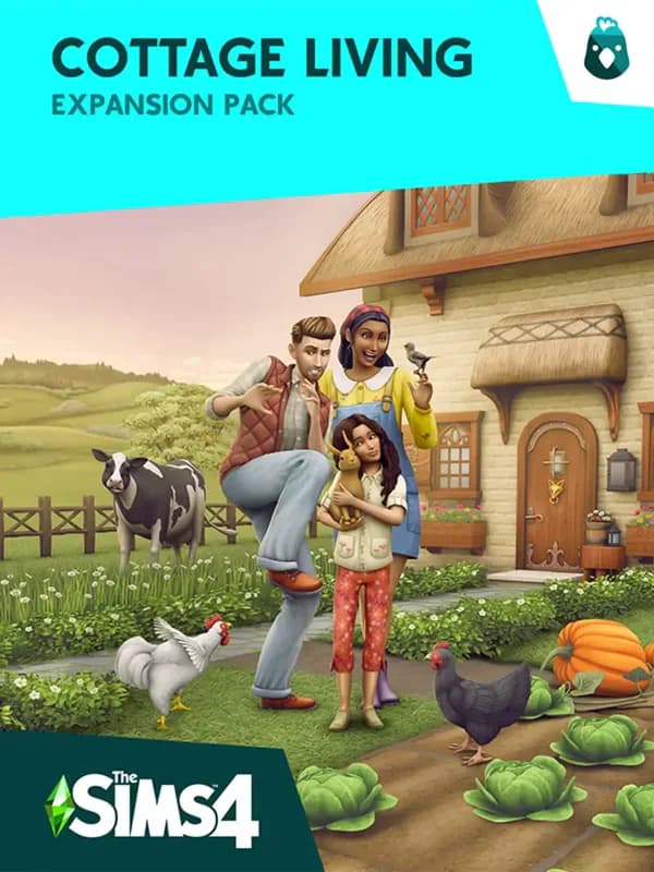 The Sims 4: Cottage Living cover artwork