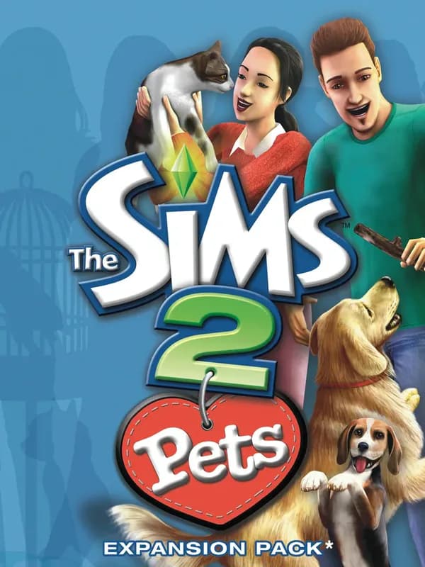 The Sims 2: Pets cover artwork