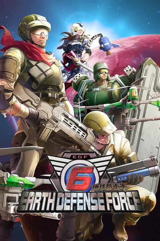 Earth Defense Force 6 cover artwork