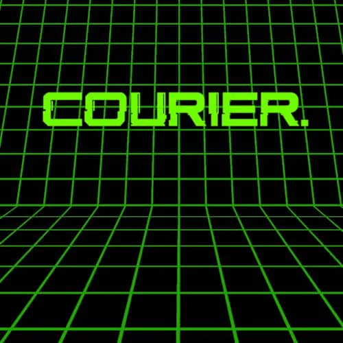 Courier cover artwork