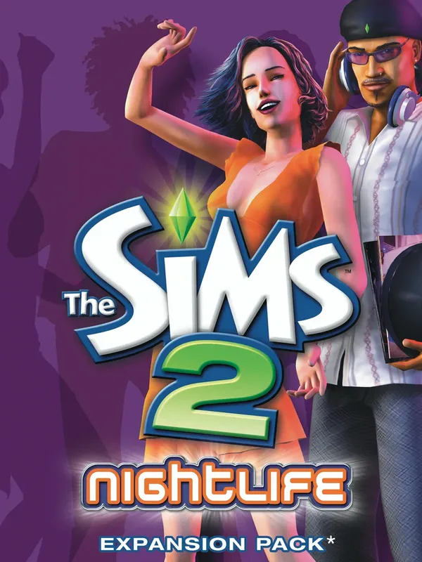 The Sims 2: Nightlife cover artwork
