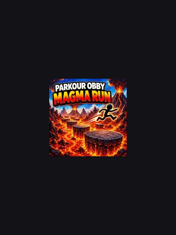 Parkour Obby: Magma Run cover artwork