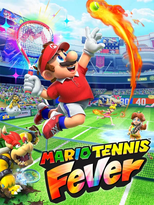 Mario Tennis Fever cover artwork