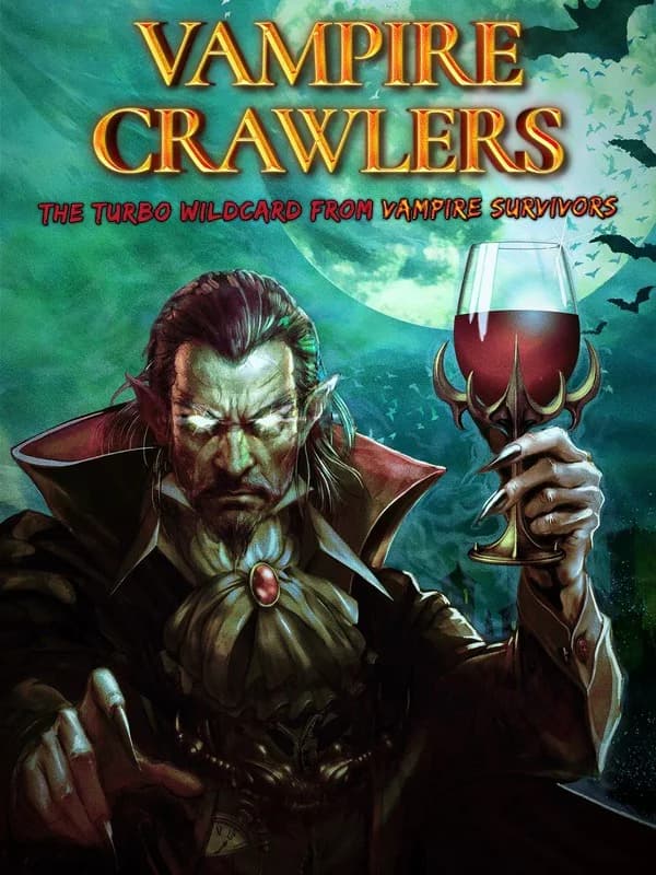 Vampire Crawlers: The Turbo Wildcard from Vampire Survivors cover artwork
