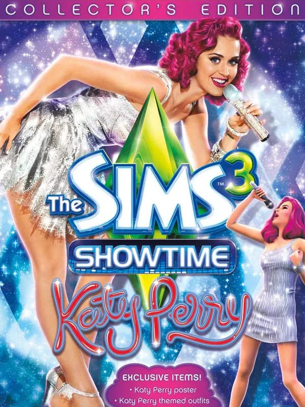 The Sims 3: Showtime Katy Perry Collector's Edition cover artwork