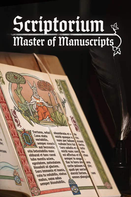 Scriptorium: Master of Manuscripts cover artwork