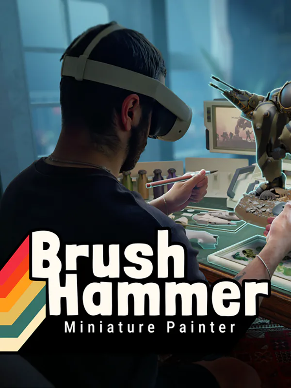 BrushHammer Miniature Painter cover artwork
