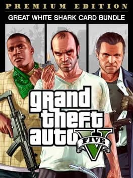 Grand Theft Auto V: Premium Edition & Great White Shark Card Bundle cover artwork