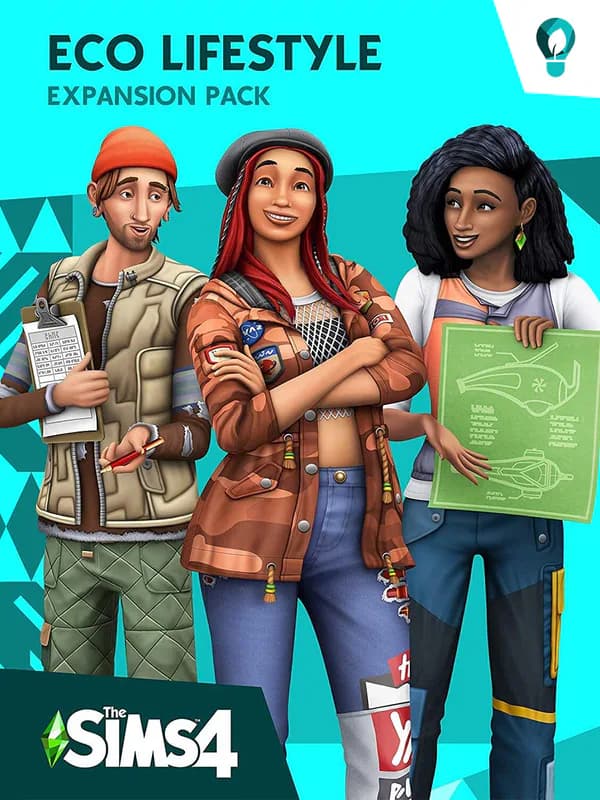 The Sims 4: Eco Lifestyle cover artwork