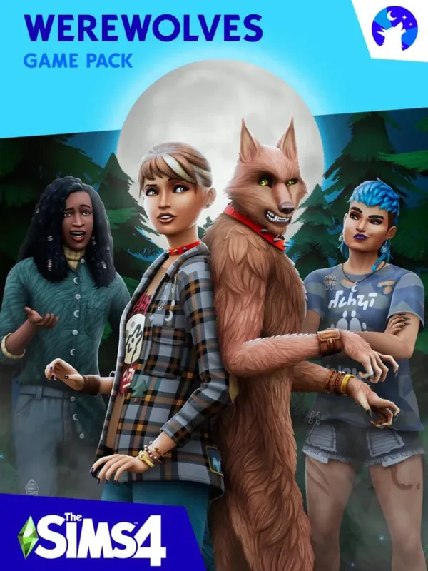 The Sims 4: Werewolves cover artwork