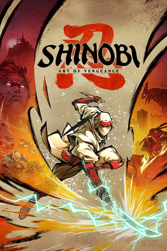 Shinobi: Art of Vengeance cover artwork