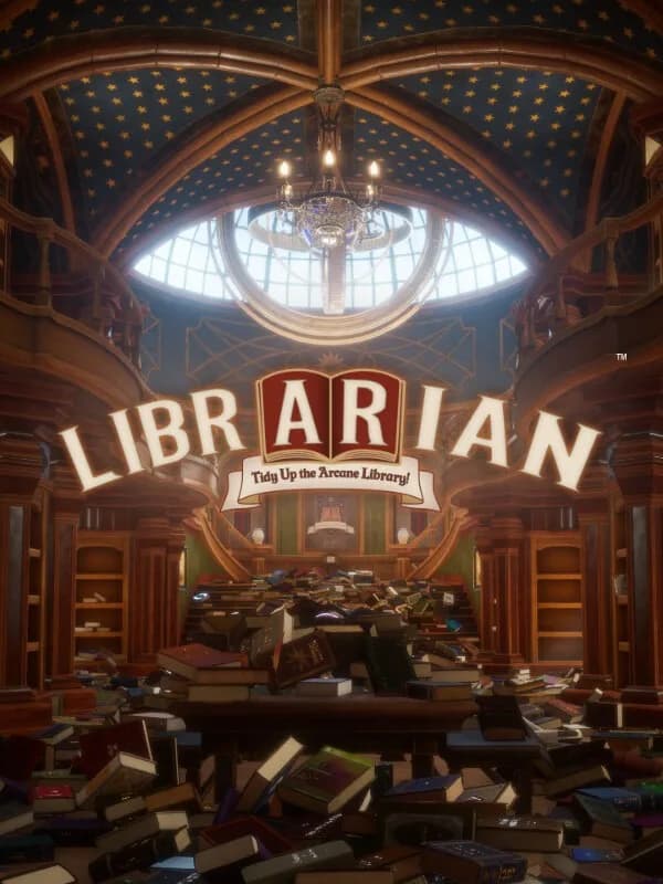 Librarian: Tidy Up the Arcane Library! cover artwork