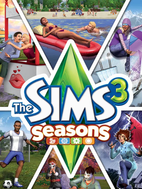 The Sims 3: Seasons cover artwork