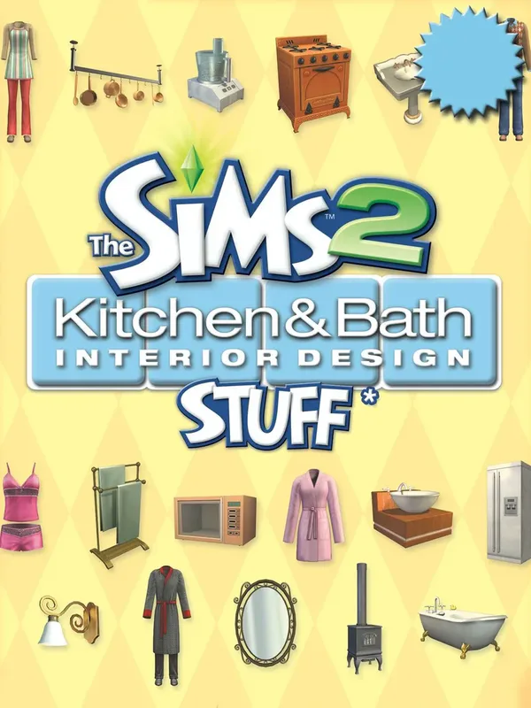 The Sims 2: Kitchen & Bath Interior Design Stuff cover artwork